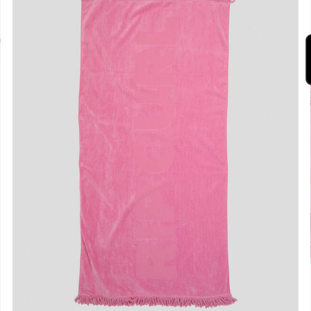 Rip Curl Pink Premium Beach Towel NWT!